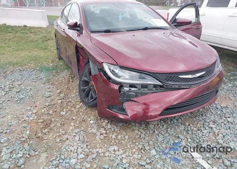 2015 Chrysler 200 S из США, поврежденный, VIN 1C3CCCBB6FN527254